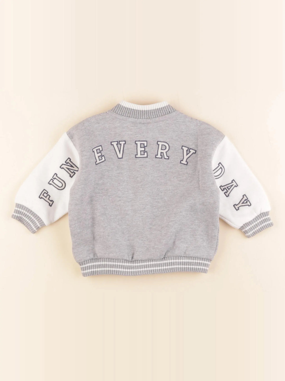 Tape à l'oeil - sweat gris - 9 mois