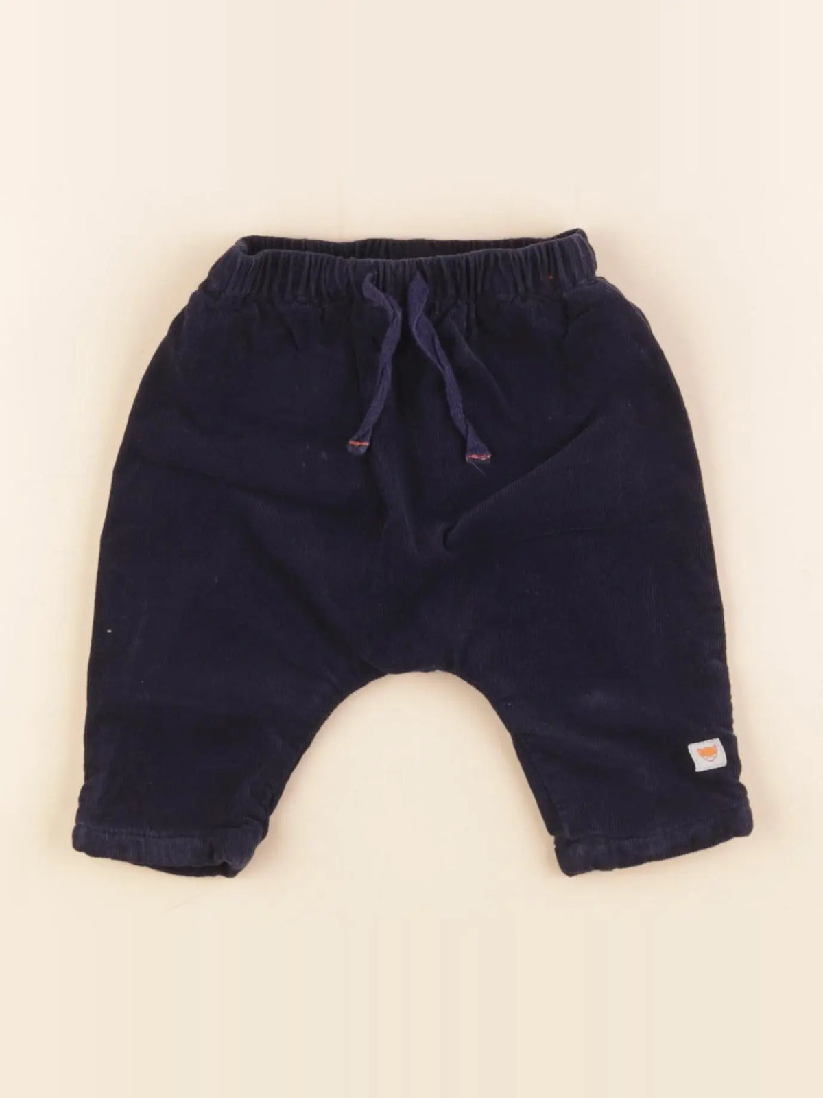 Cadet Rousselle - pantalon doublé bleu - 1 mois
