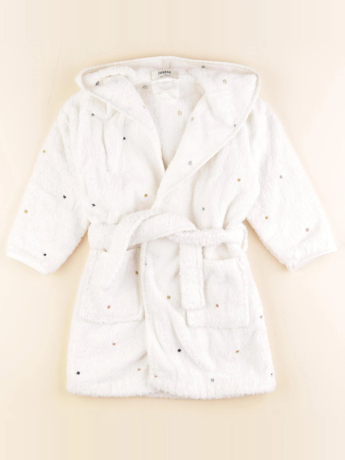 Zara - peignoir blanc - 2/3 ans