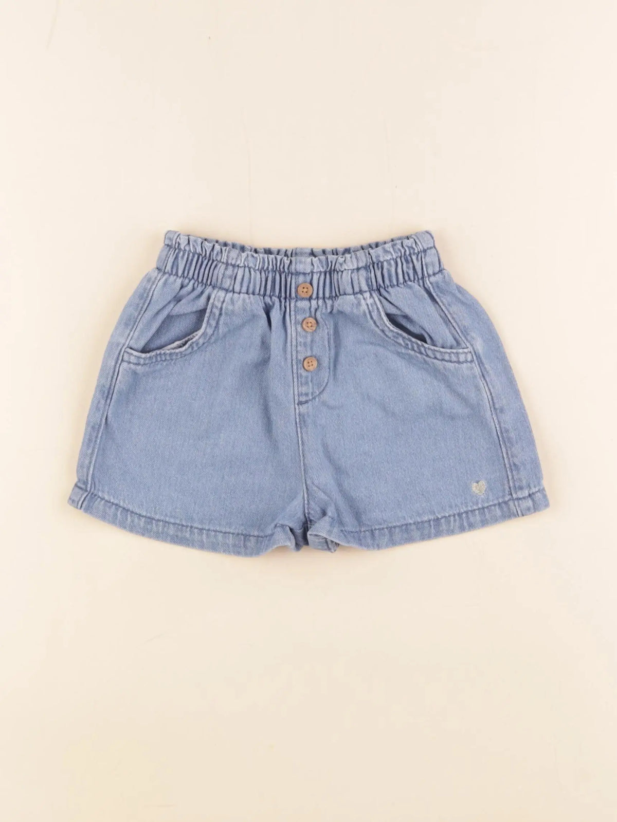 Vertbaudet - short bleu - 3 ans