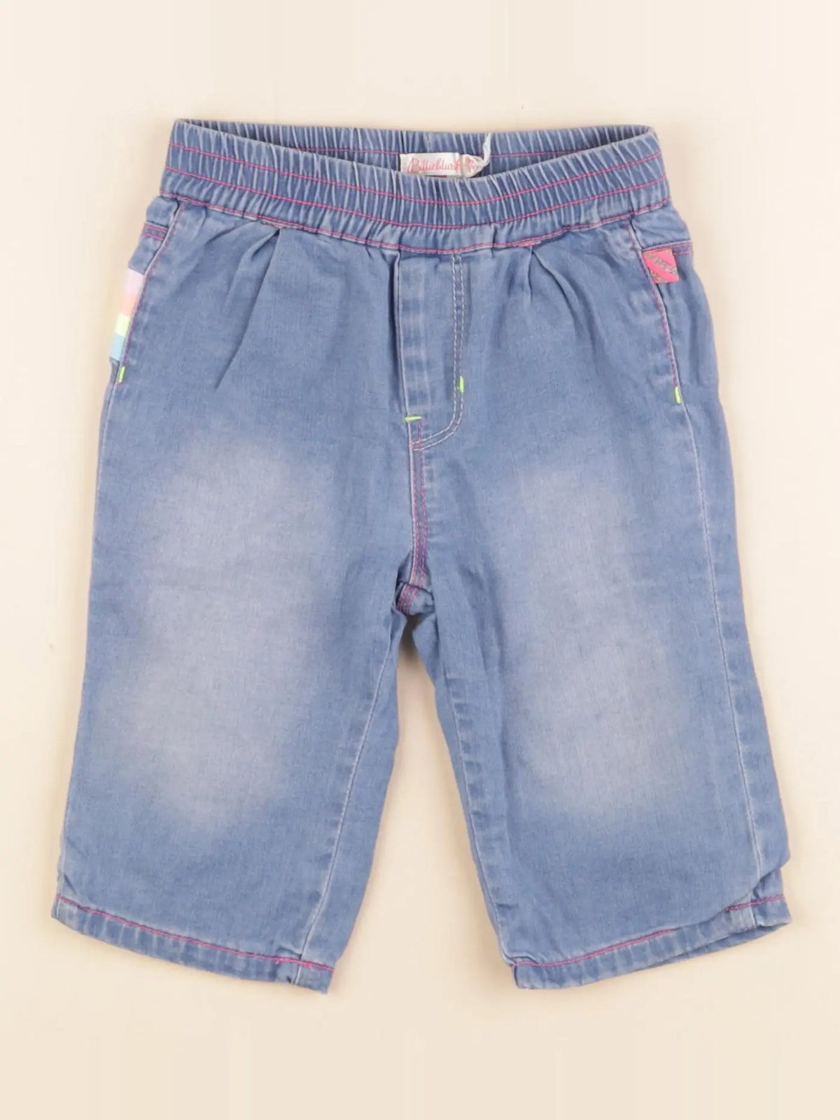 Billie Blush - jean bleu - 9 mois