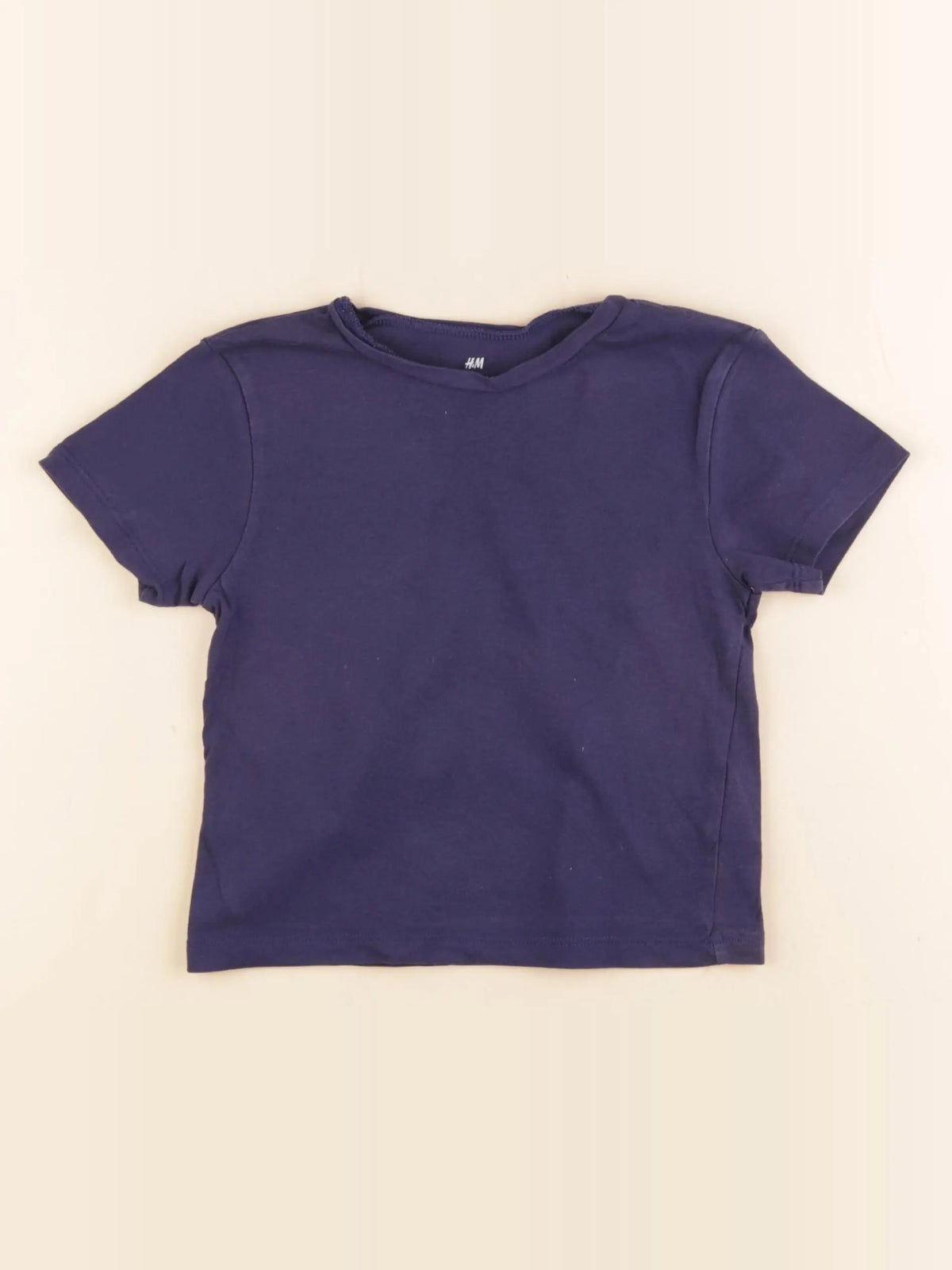 H&M - tee-shirt bleu - 18/24 mois