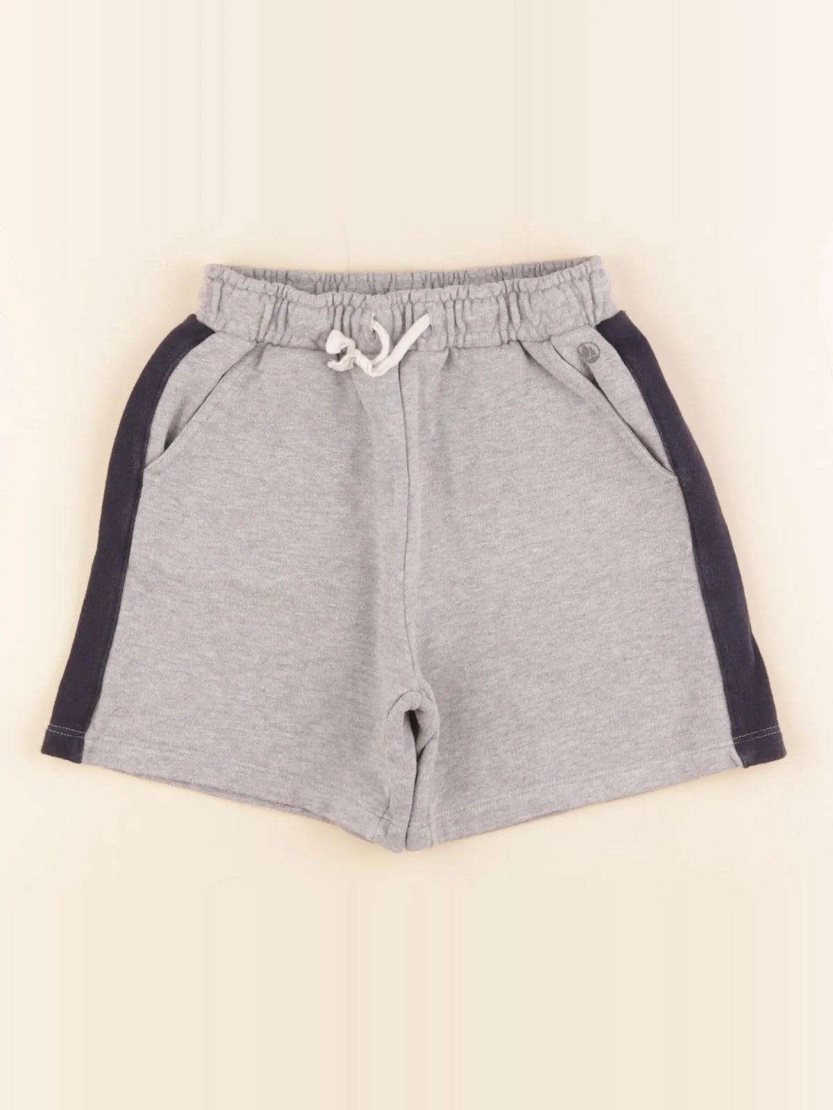 Petit Bateau - short gris, bleu - 6 ans