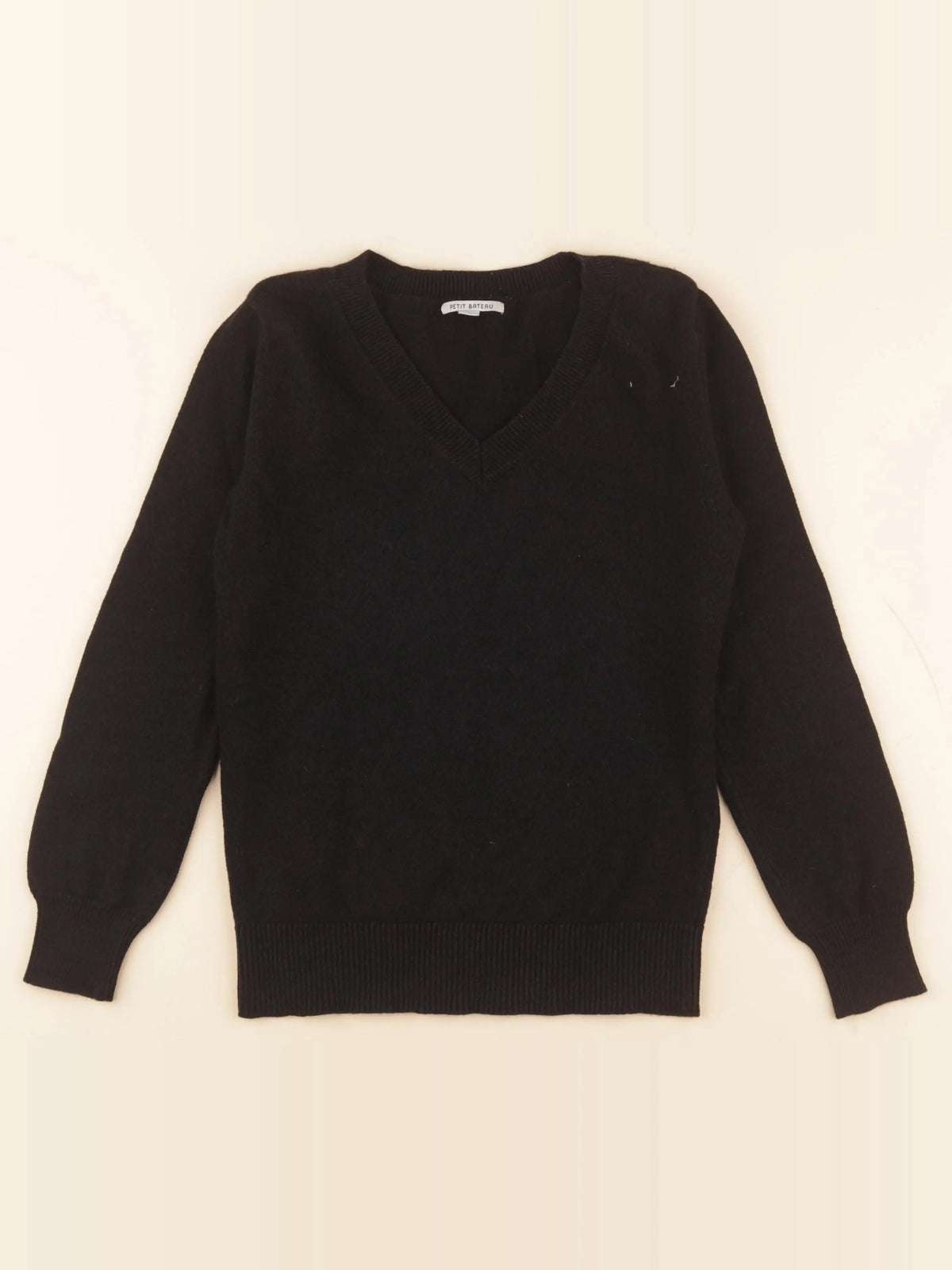 Petit Bateau - pull noir - 12 ans