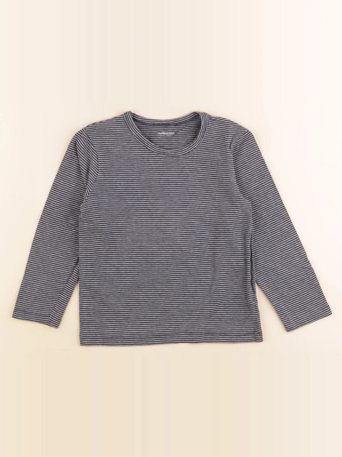 Vertbaudet - maillot de corps bleu, gris - 6 ans