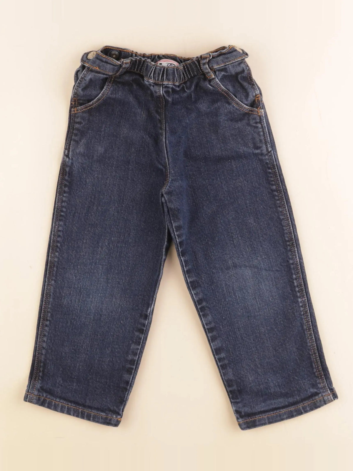 Petit Bateau - jean bleu - 24 mois
