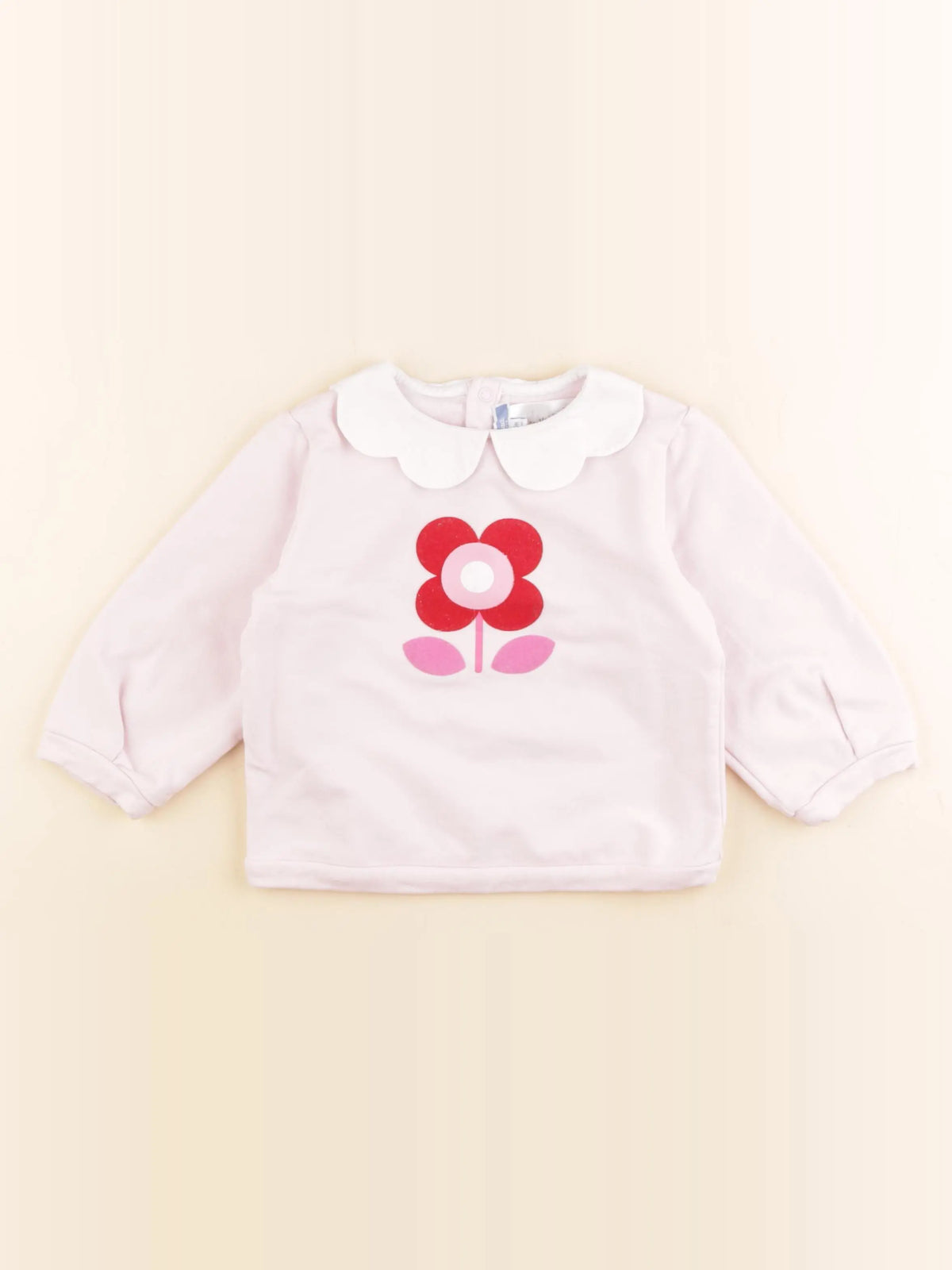 Jacadi - sweat rose - 36 mois