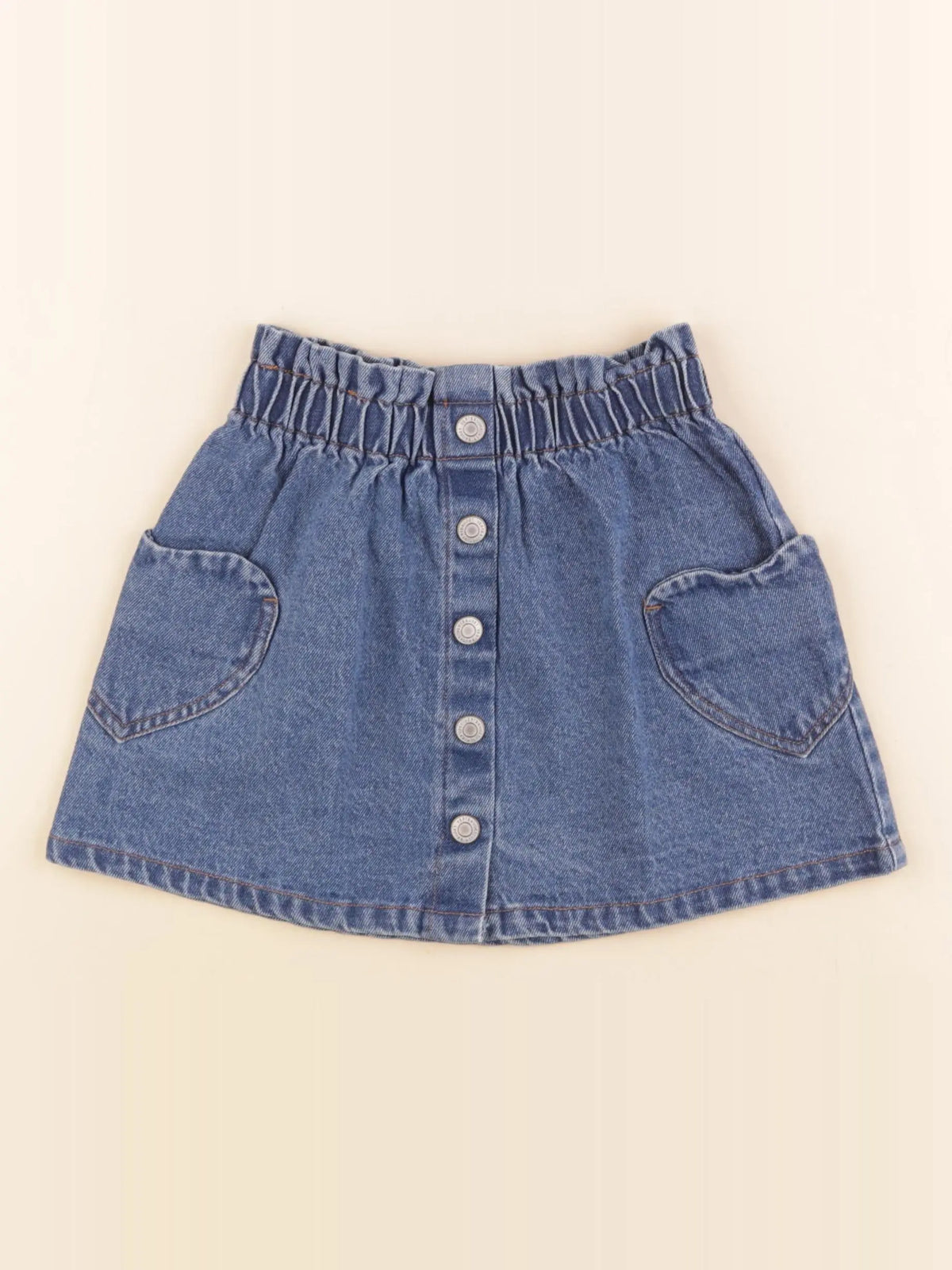 Vertbaudet - jupe bleu - 6 ans