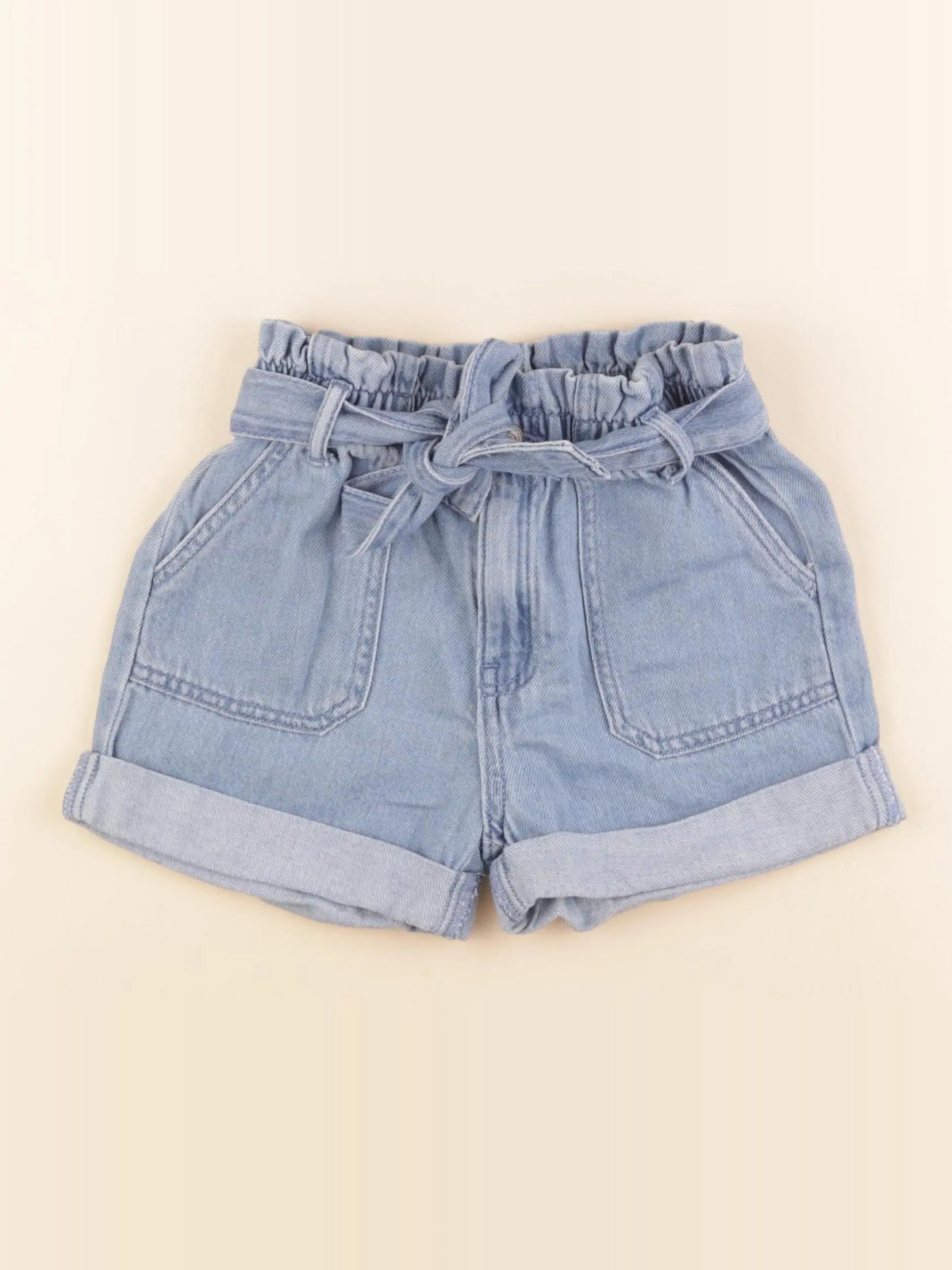 Vertbaudet - short bleu - 6 ans