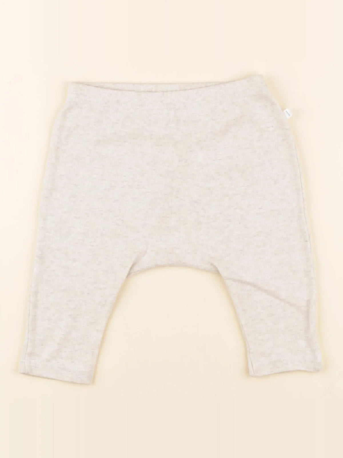 Petit Bateau - legging beige - 6 mois