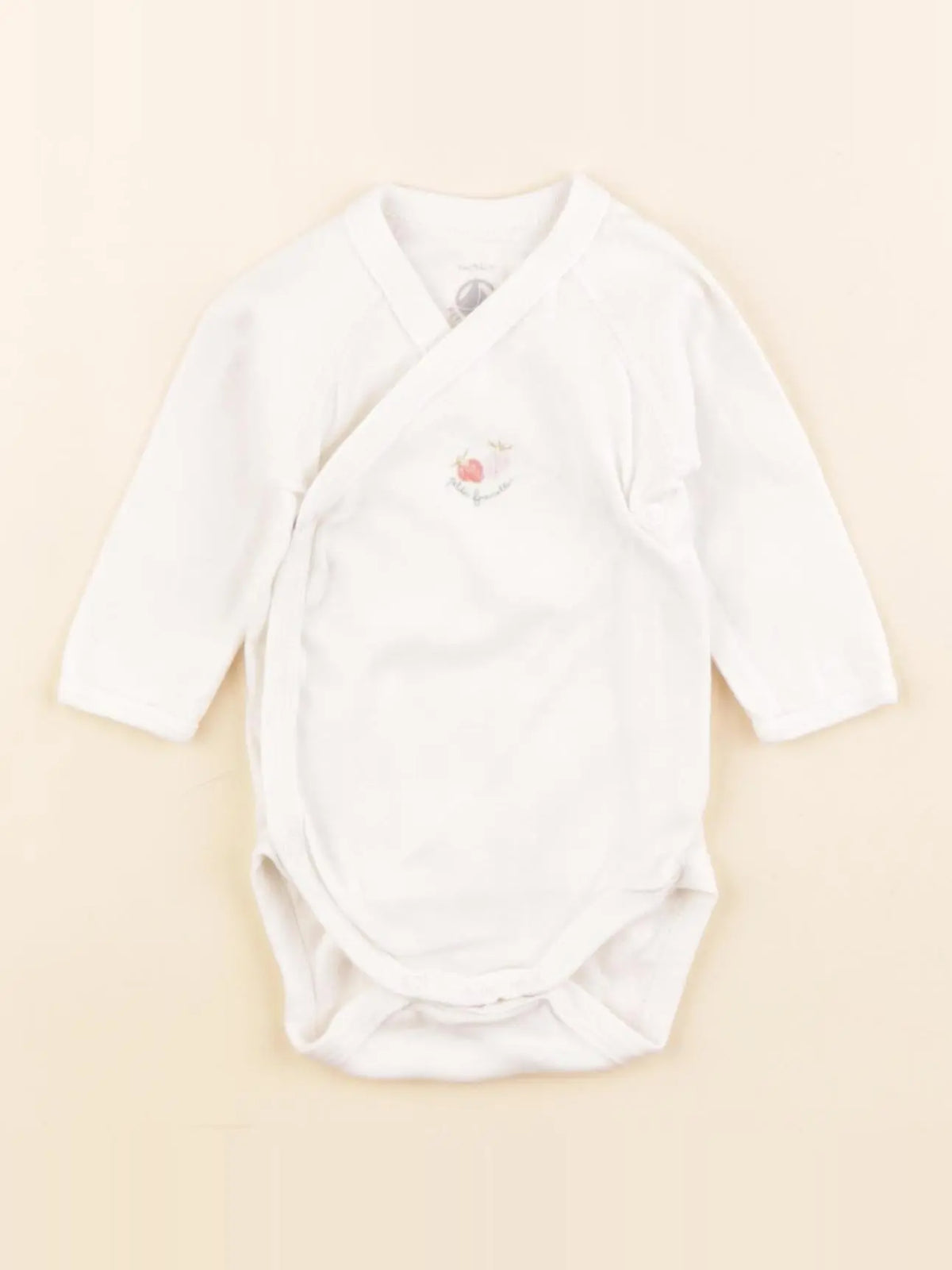 Petit Bateau - body beige - 1 mois