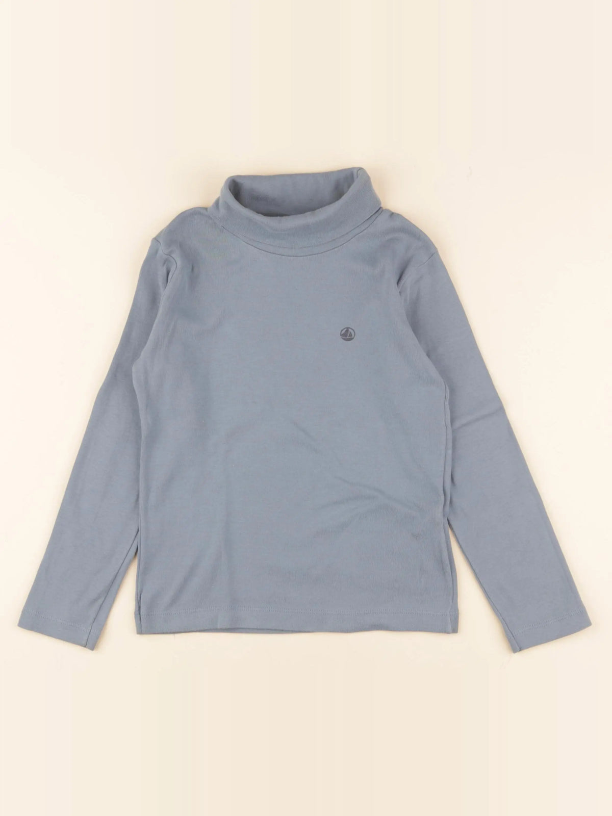 Petit Bateau - sous-pull bleu - 6 ans
