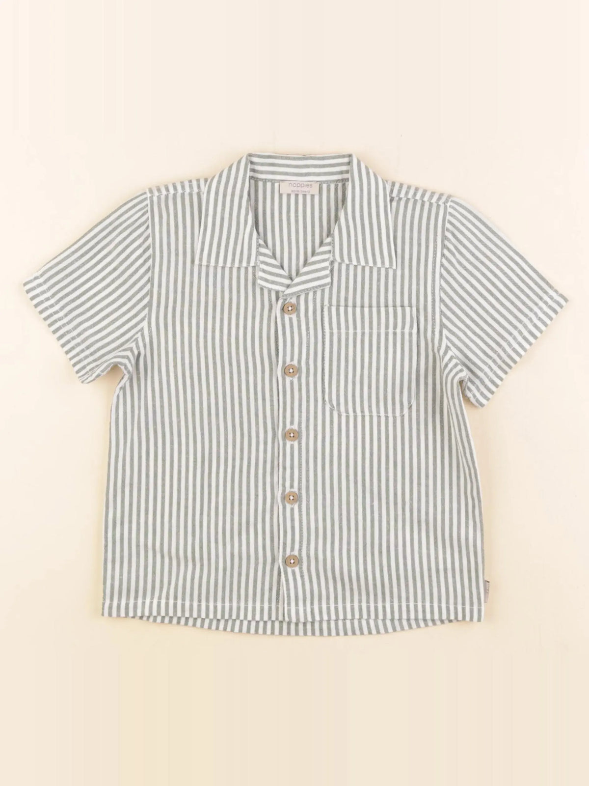 Noppies - chemise vert, blanc - 24 mois