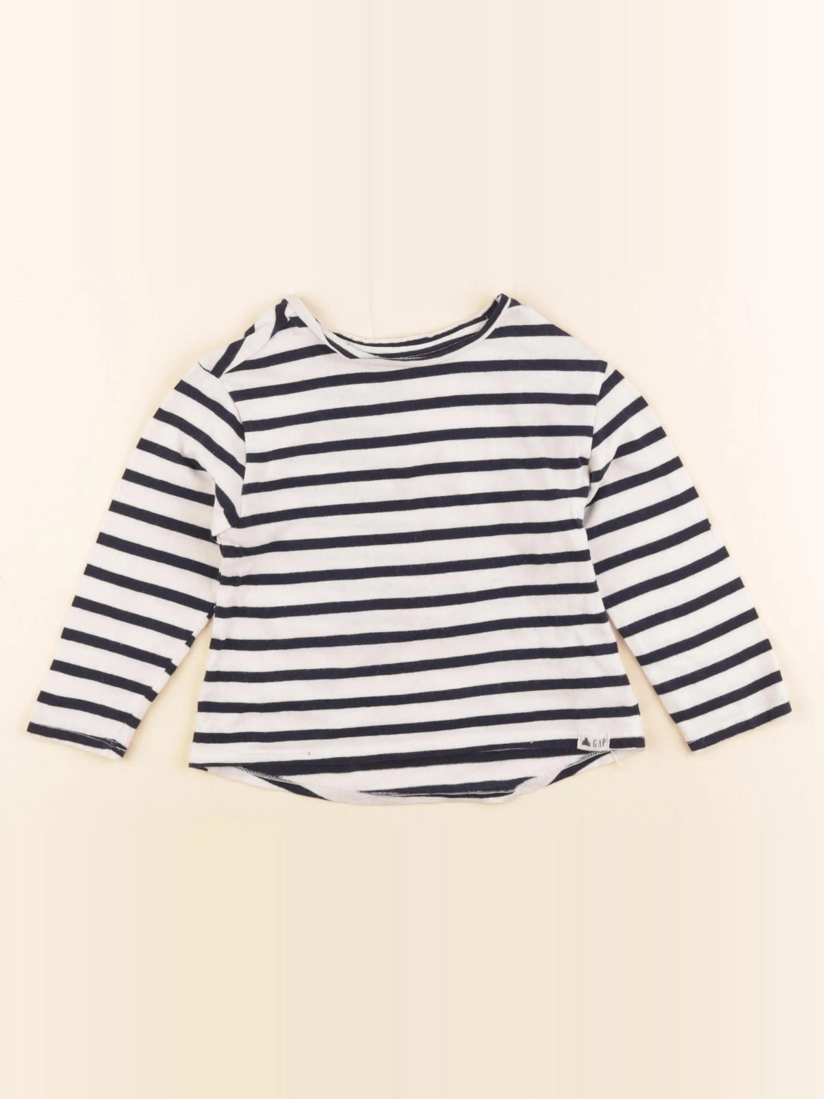 GAP - tee-shirt blanc, bleu - 3 ans