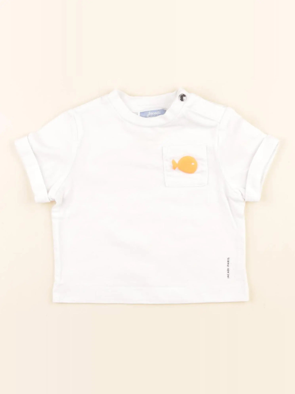 Jacadi - tee-shirt blanc - 6 mois
