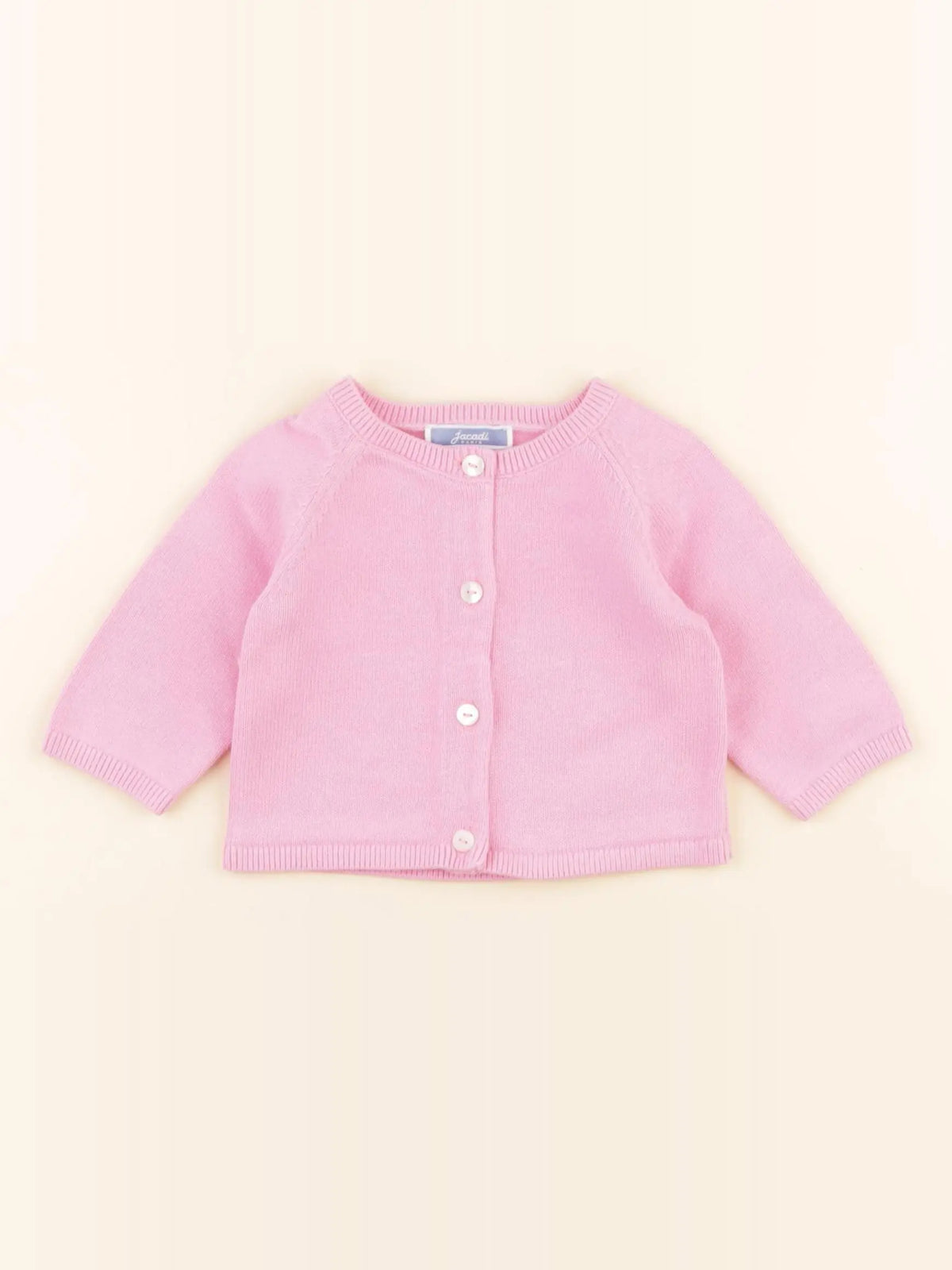 Jacadi - gilet rose - 3 mois