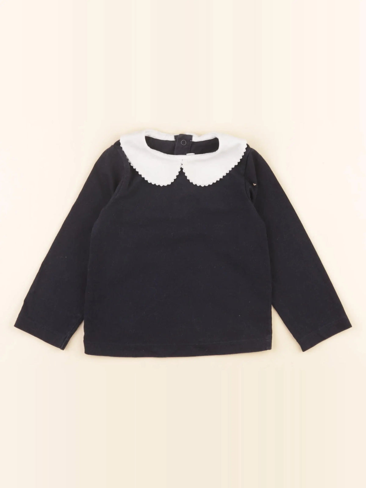 Jacadi - tee-shirt bleu, blanc - 24 mois