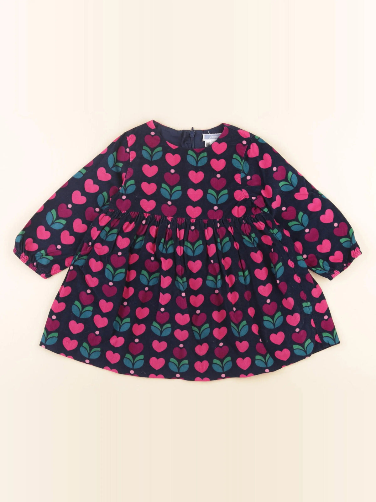 Jacadi - robe bleu - 24 mois