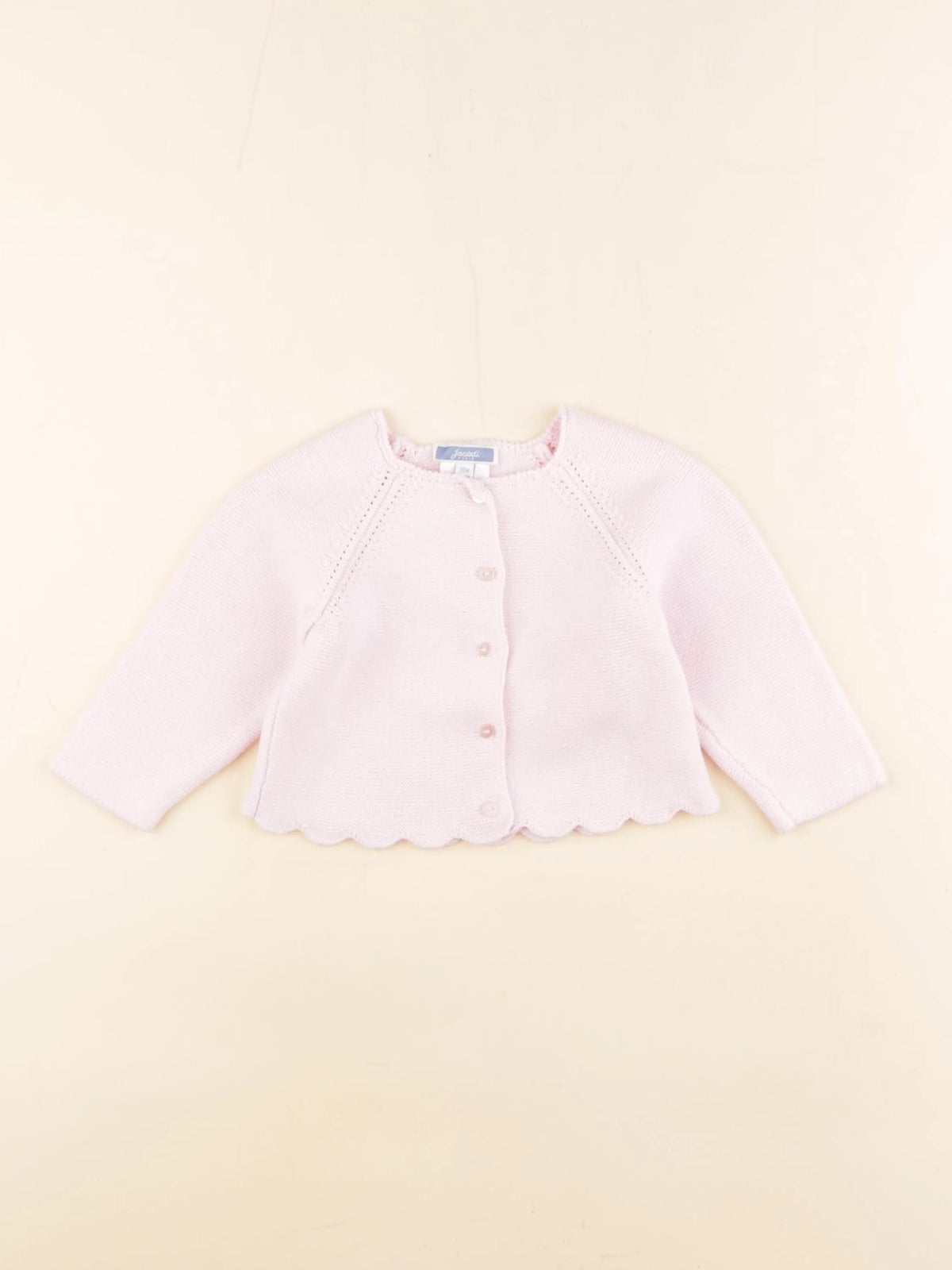 Jacadi - gilet rose - 18 mois
