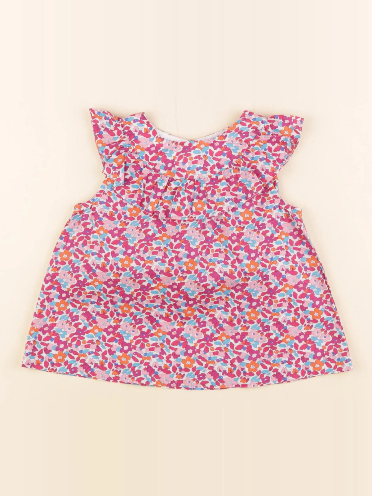 Jacadi - blouse liberty rose - 4 ans