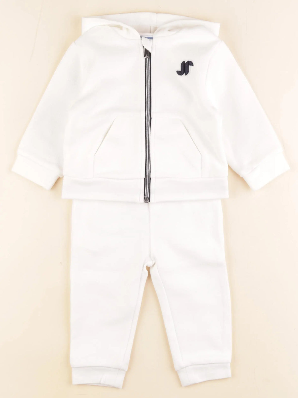 Jacadi - ensemble blanc - 12 mois