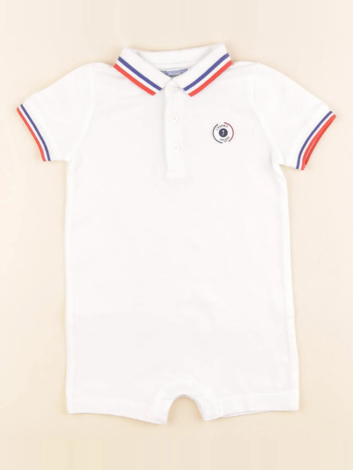 Jacadi - combinaison blanc - 12 mois