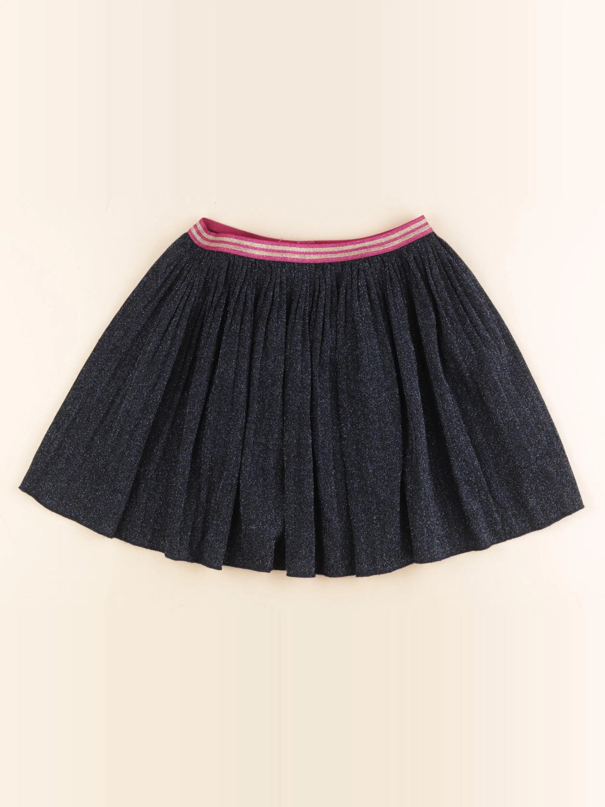 Vertbaudet - jupe bleu, rose - 8 ans