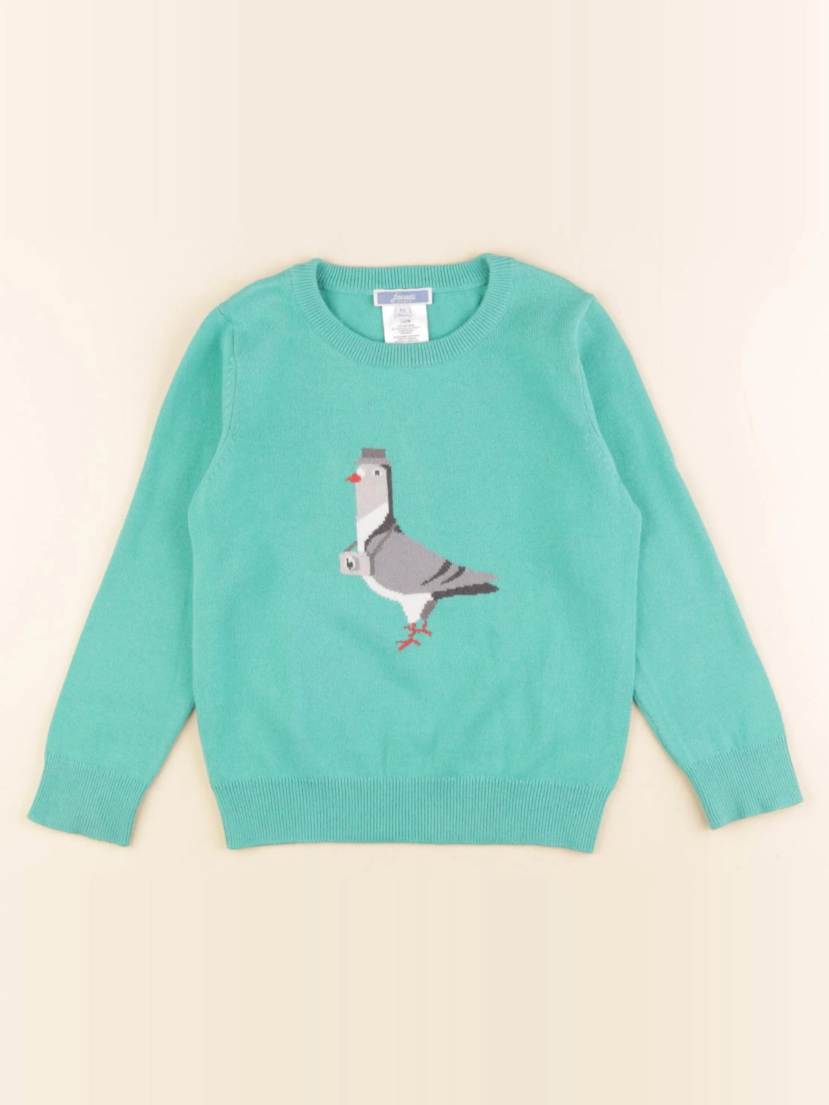 Jacadi - pull vert - 4 ans