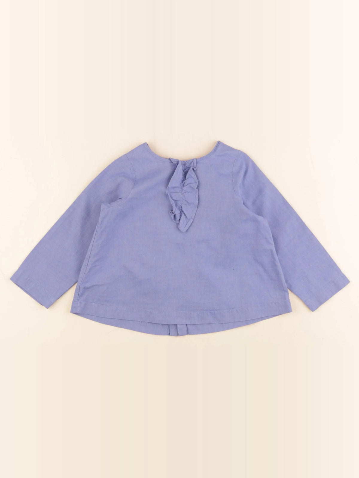 Jacadi - blouse bleu - 18 mois