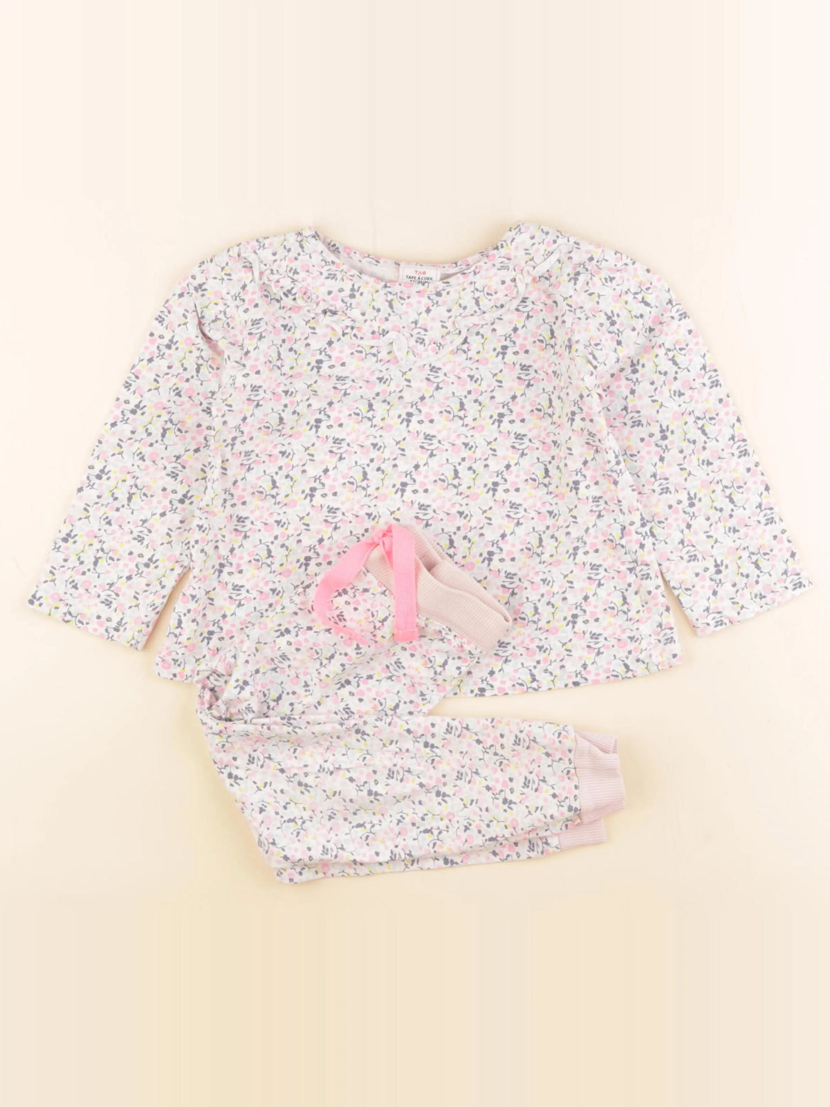 Tape à l'oeil - pyjama coton multicolore - 4 ans
