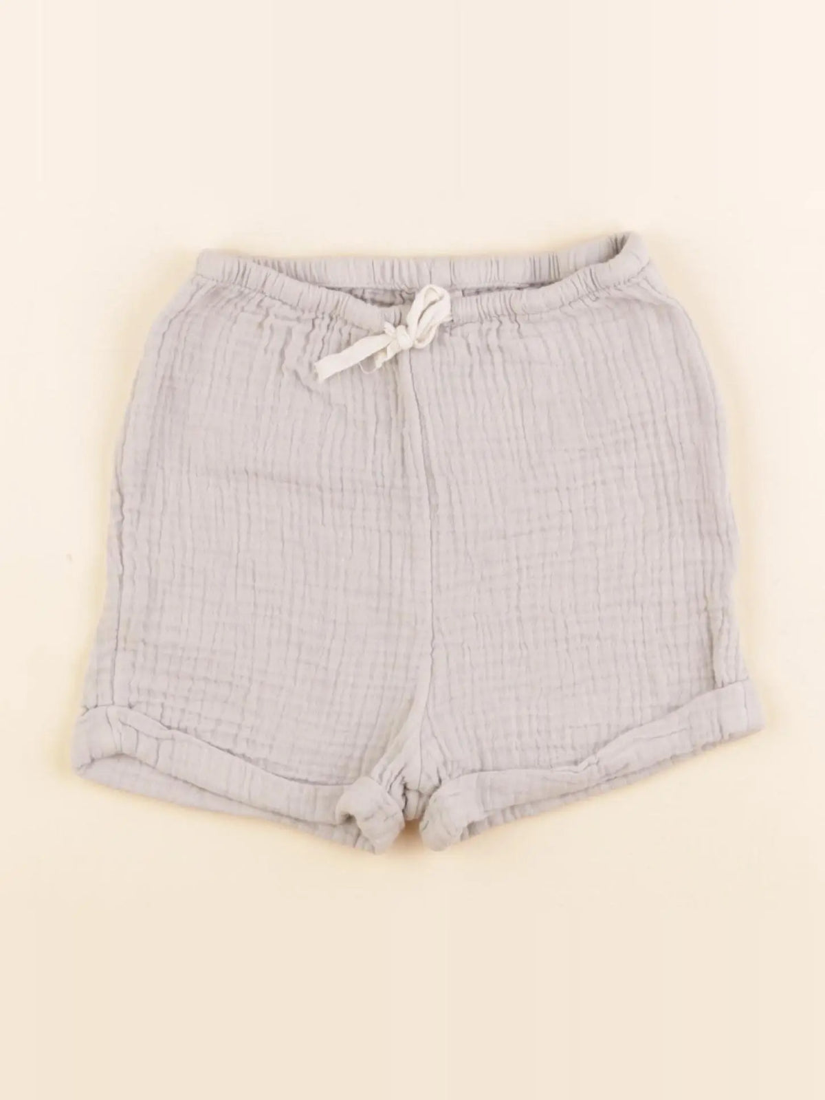 H&M - short gris - 2/3 ans