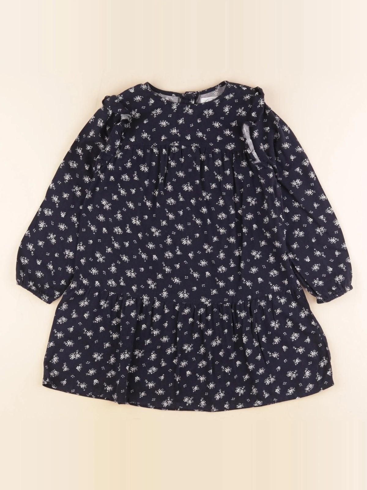 Vertbaudet - robe bleu - 7 ans