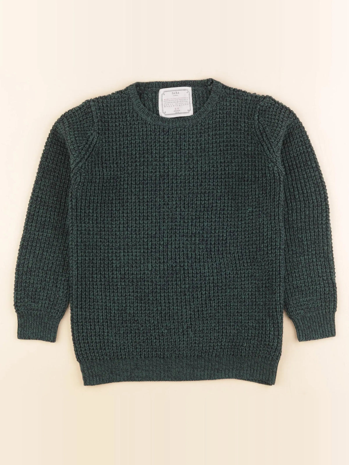 Zara - pull vert - 5/6 ans
