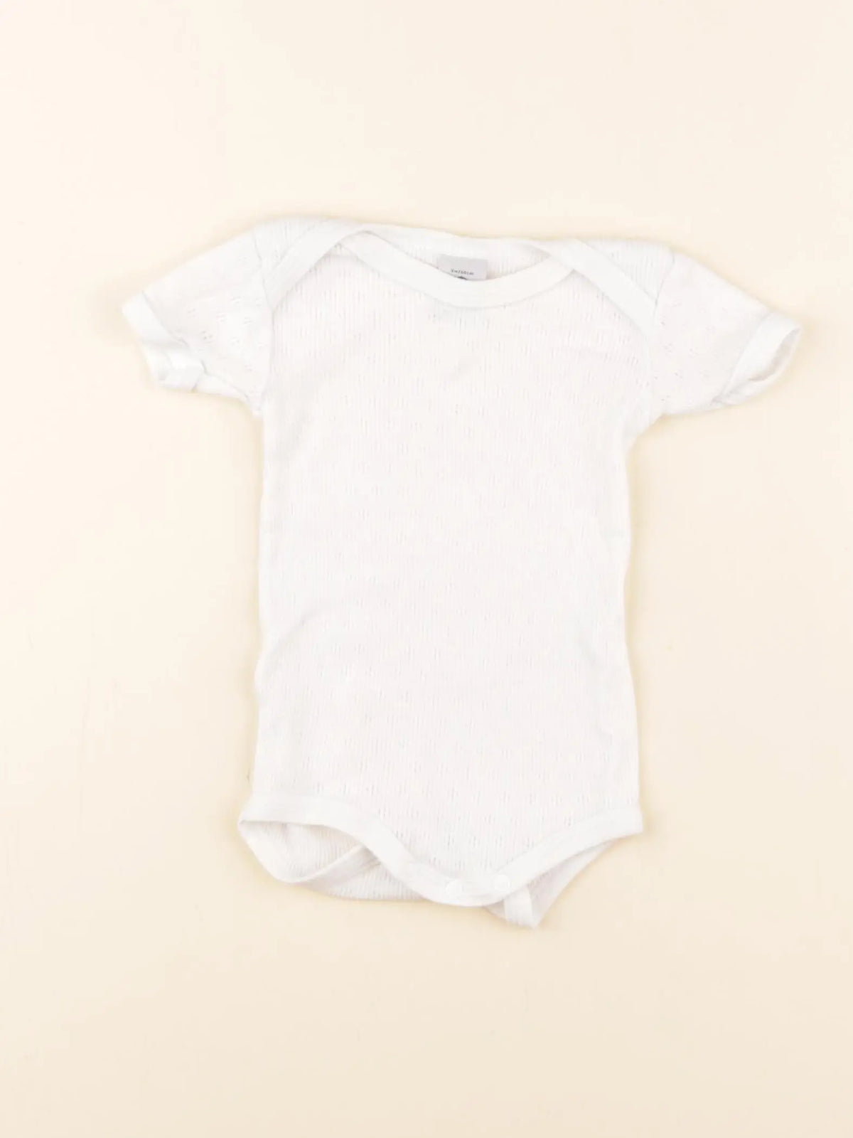 Petit Bateau - body blanc - 3 mois