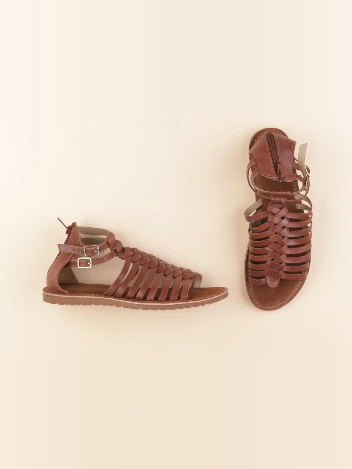 Vertbaudet - sandales marron - pointure 36