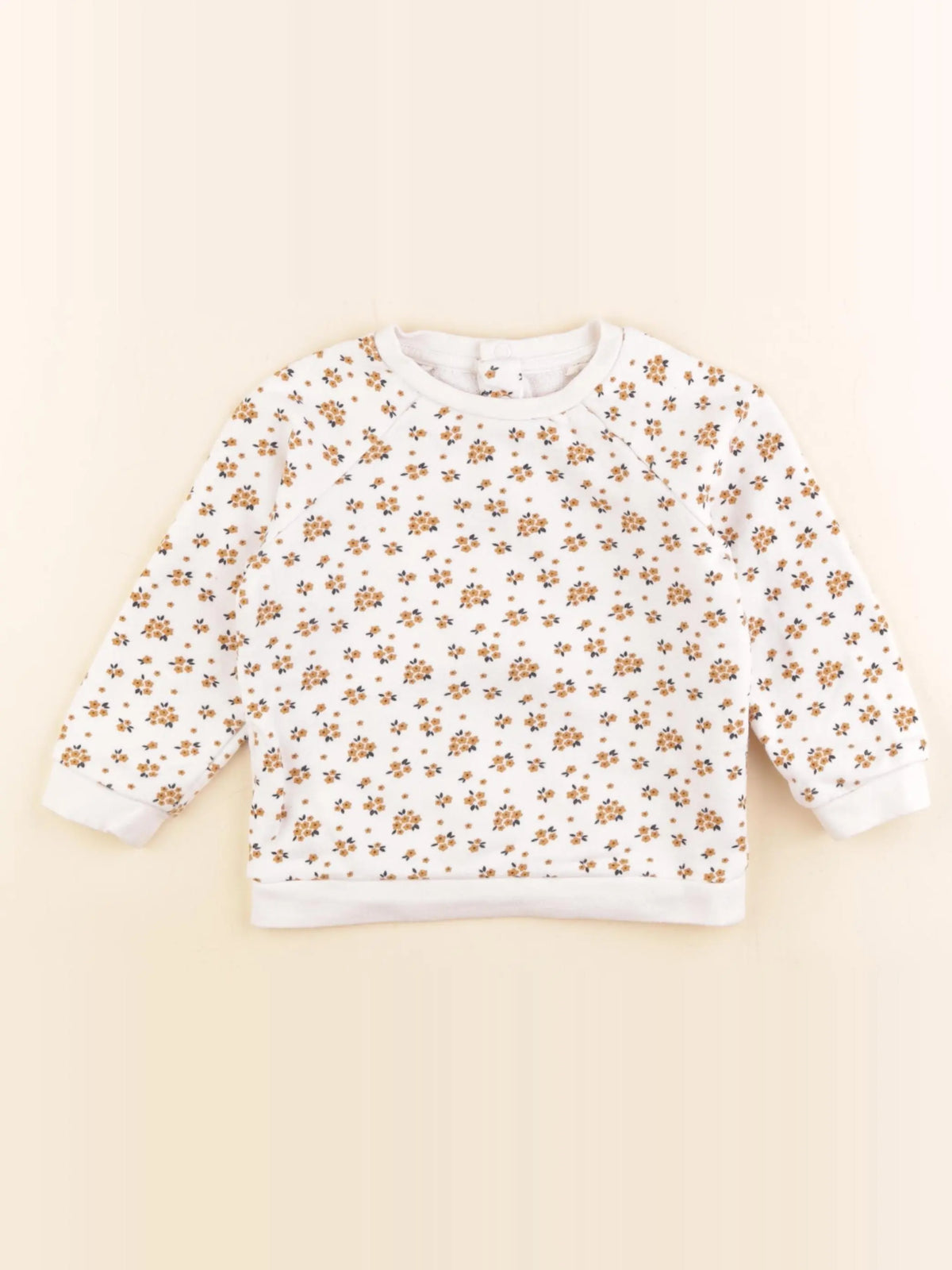 Little Cigogne - sweat blanc - 2 ans
