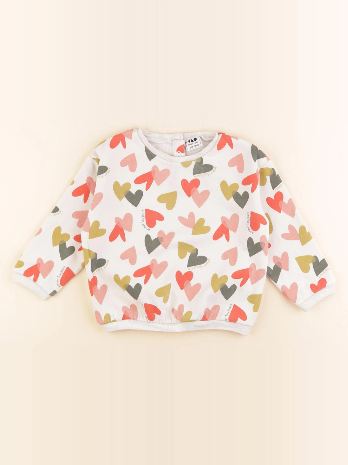 Tape à l'oeil - sweat multicolore - 36 mois