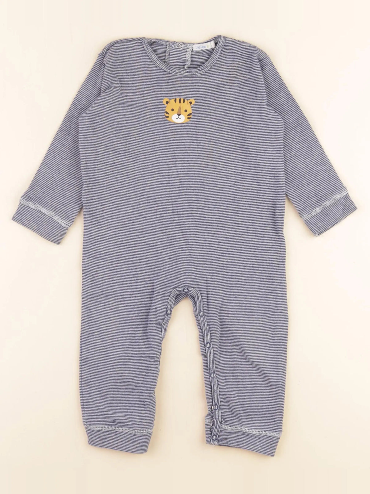 Boutchou - pyjama coton bleu - 18 mois