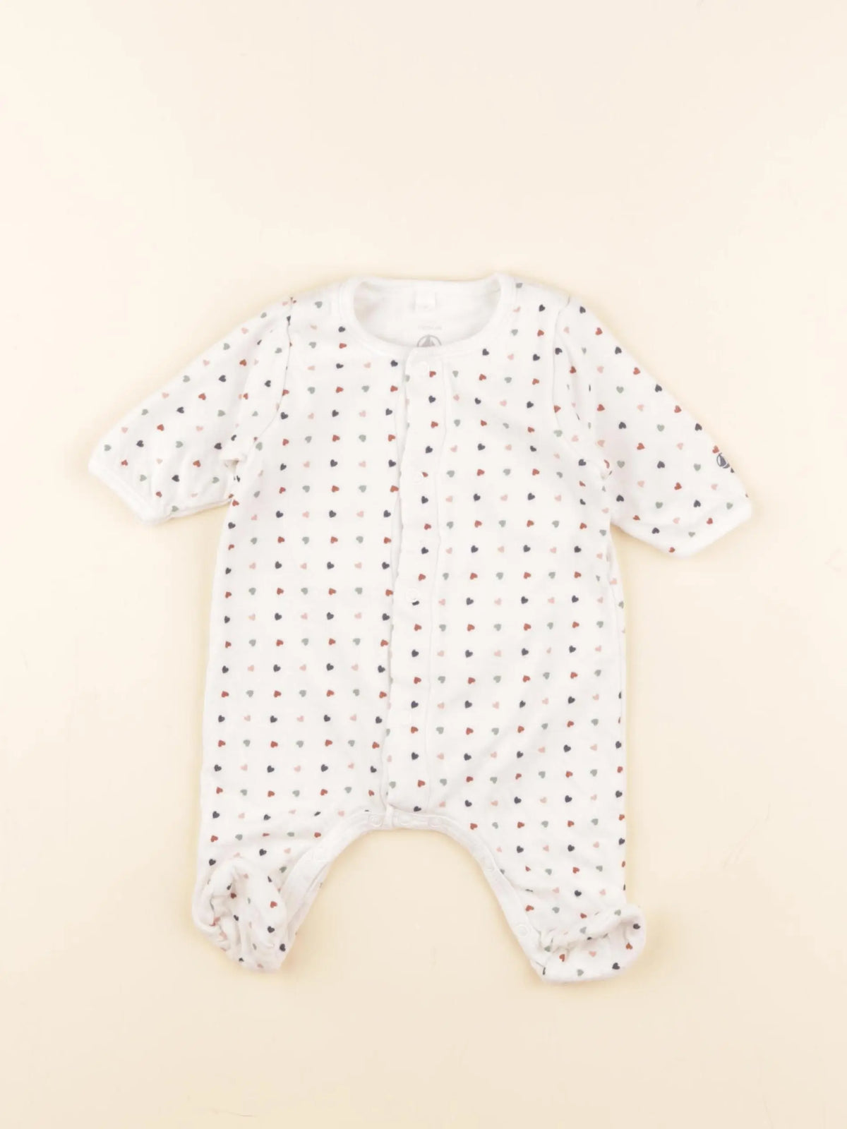 Petit Bateau - pyjama coton multicolore - 1 mois