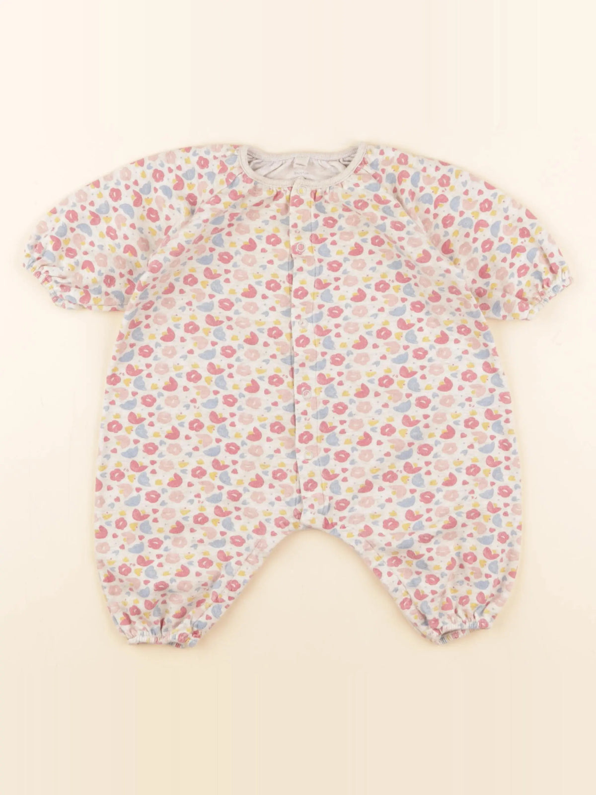 Petit Bateau - pyjama coton multicolore - 6 mois