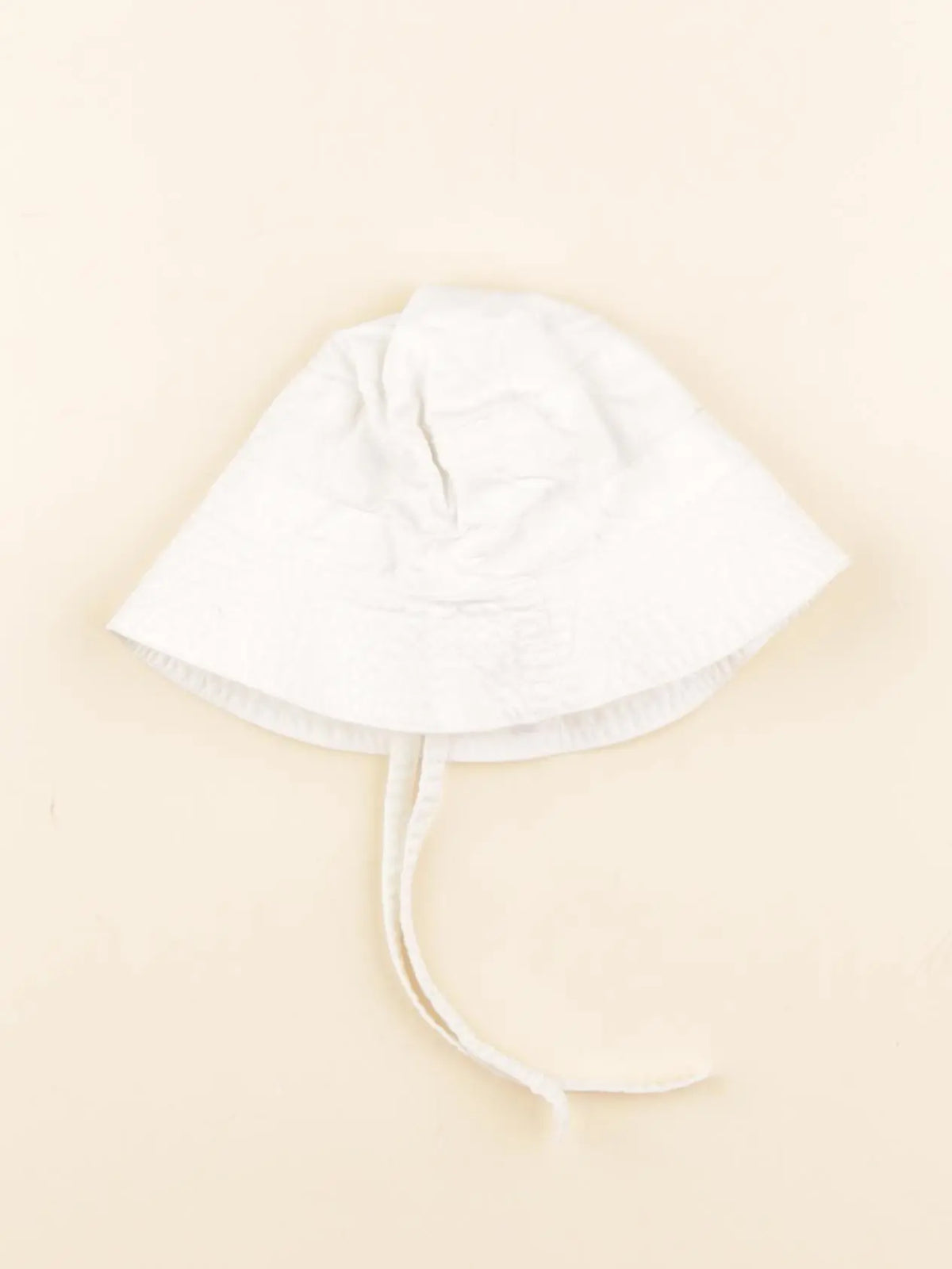 Petit Bateau - chapeau blanc - 3 mois