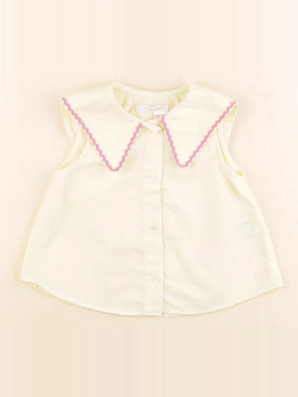 Zara - blouse jaune - 4 ans