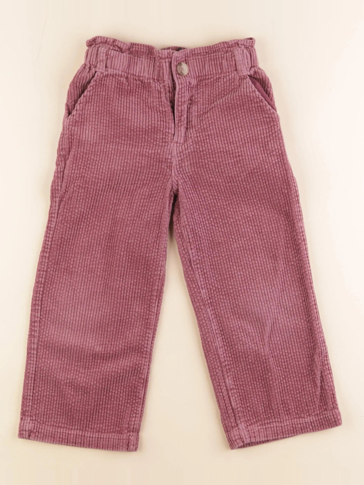 Vertbaudet - pantalon rose - 6 ans