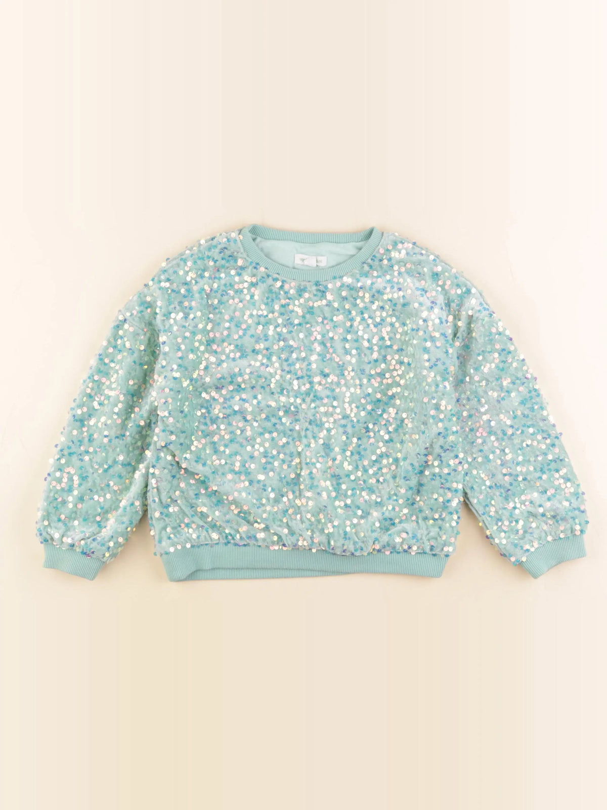 Vertbaudet - sweat vert - 5 ans