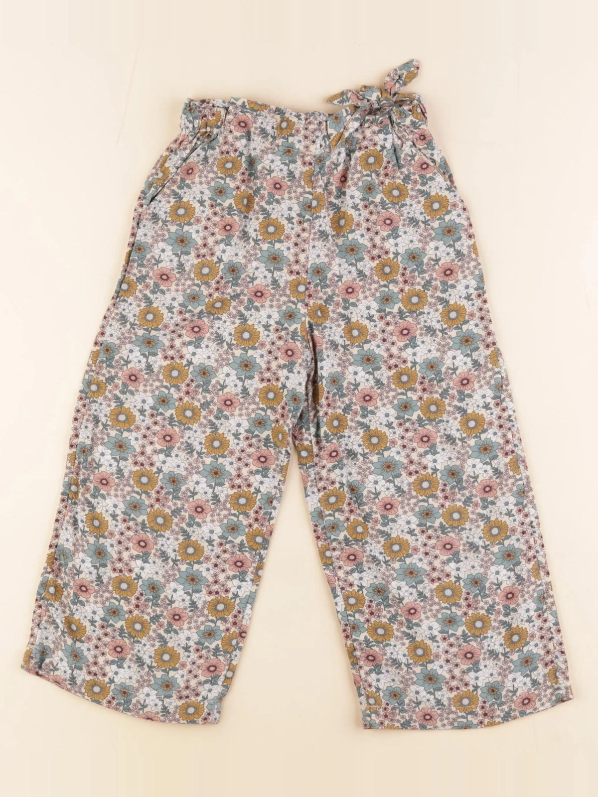 Vertbaudet - pantalon multicolore - 4 ans