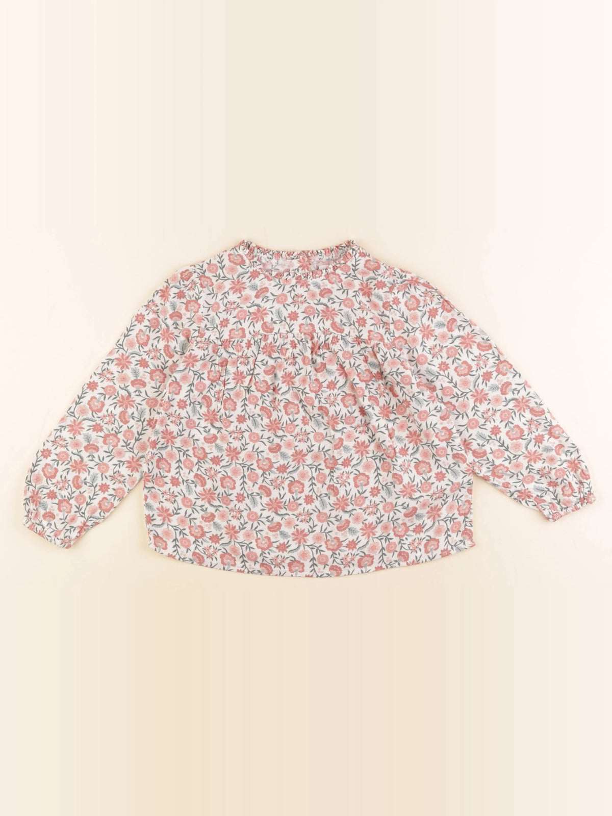 Vertbaudet - blouse multicolore - 5 ans