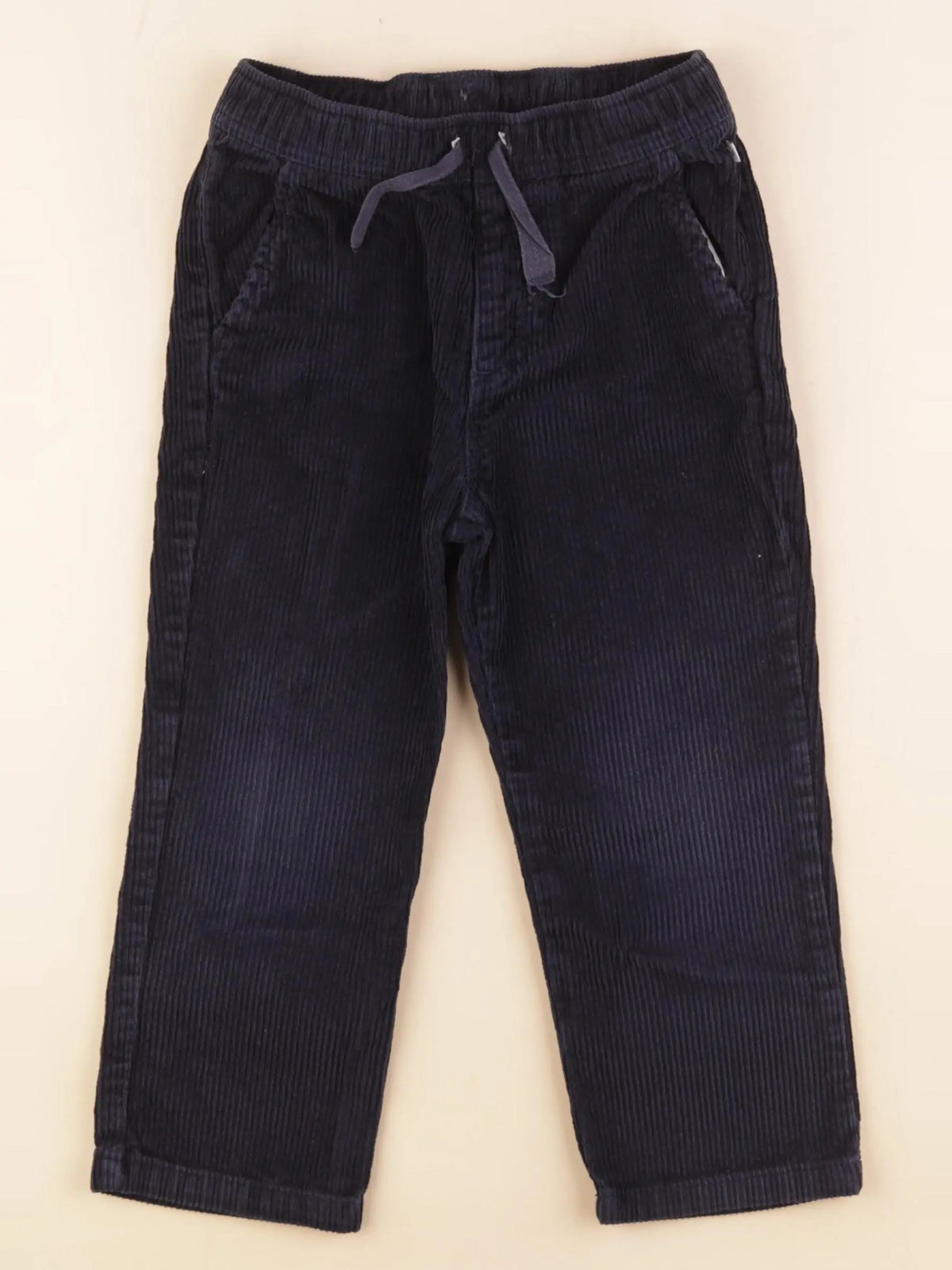 Petit Bateau - pantalon bleu - 4 ans
