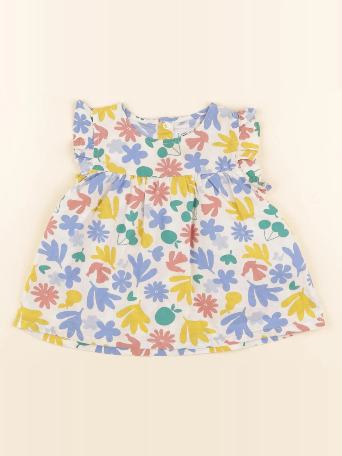 Petit Bateau - blouse multicolore - 18 mois