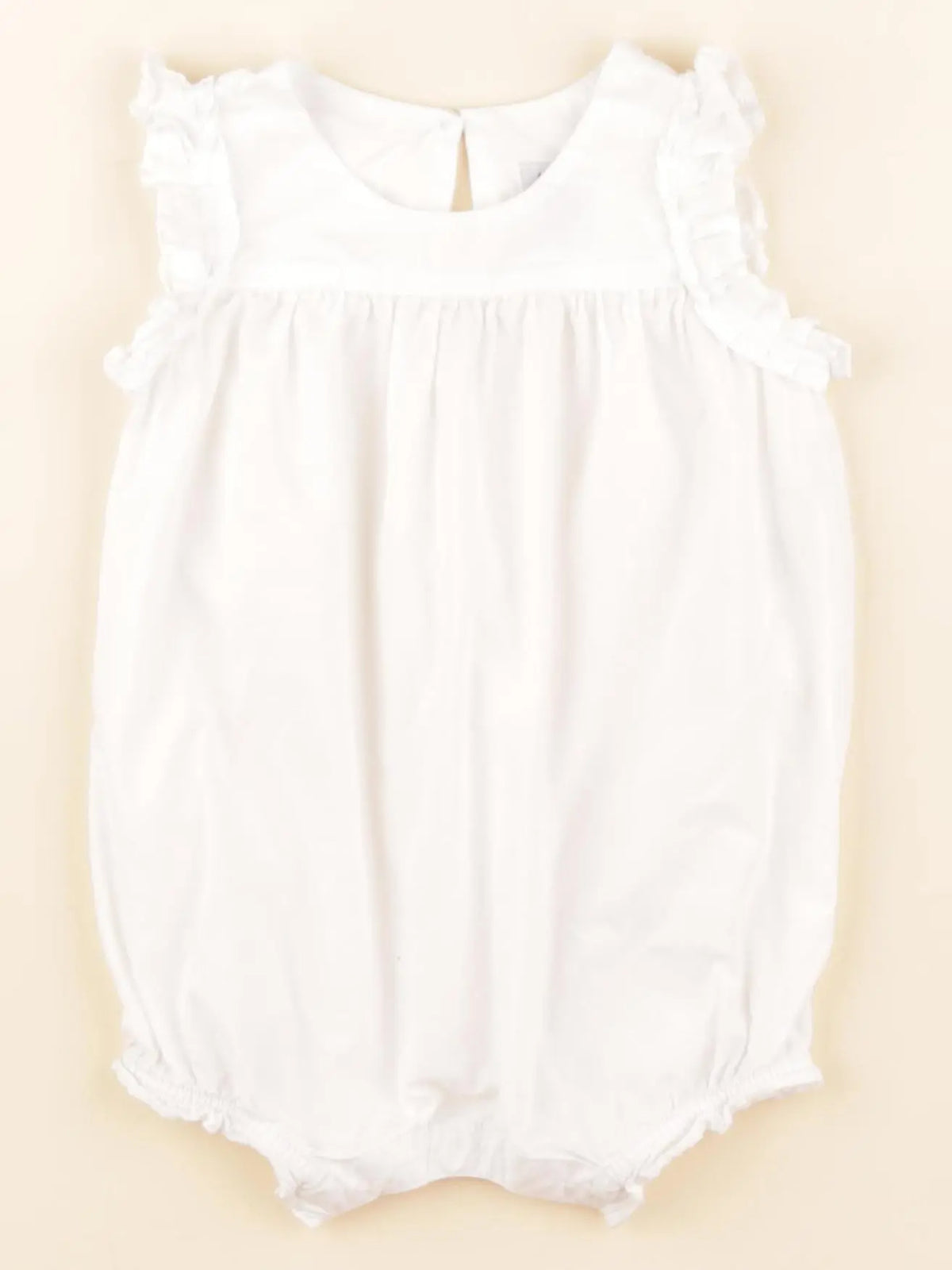 Petit Bateau - combinaison blanc - 6 mois