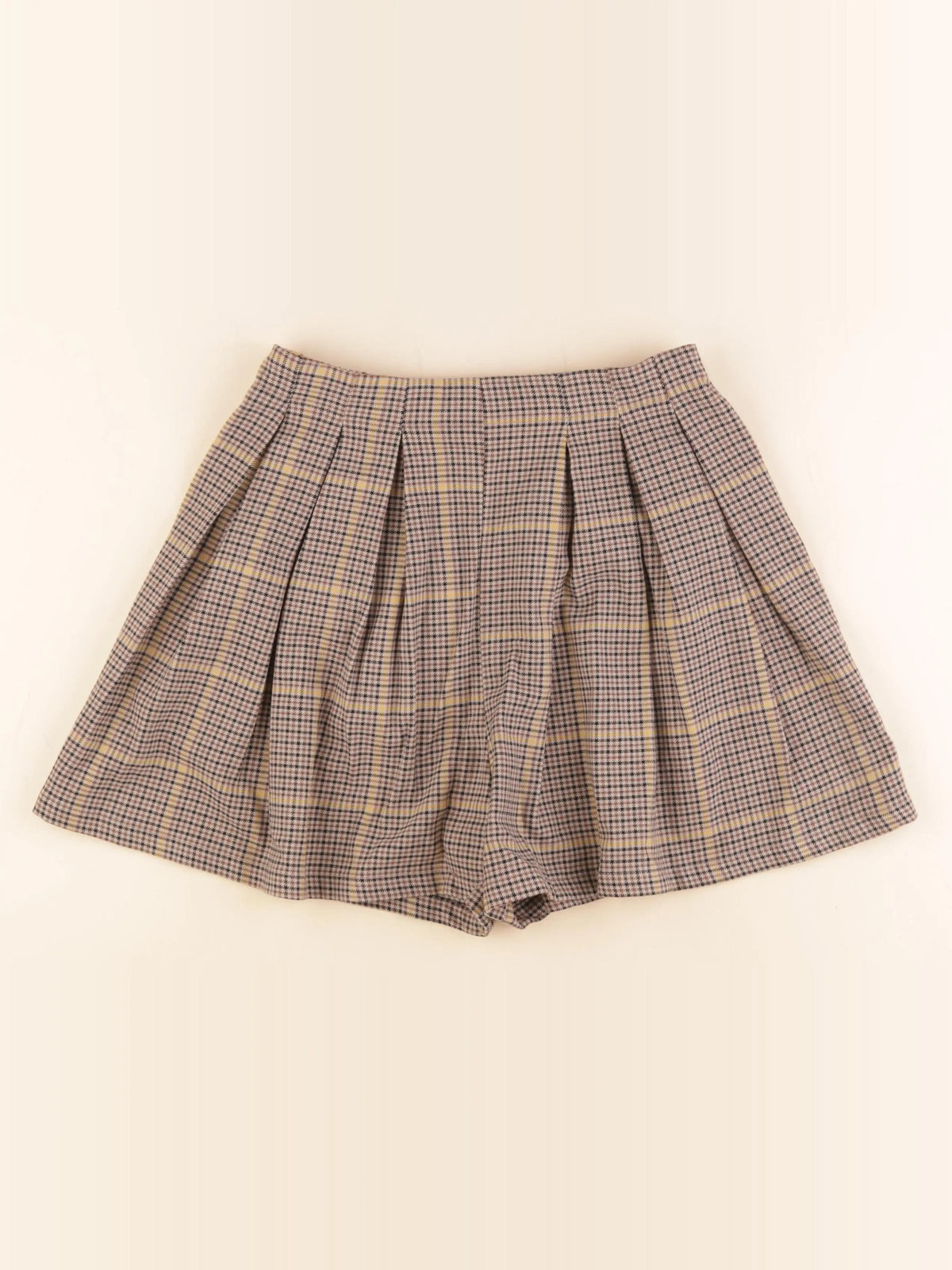 Monoprix - short marron - 14 ans